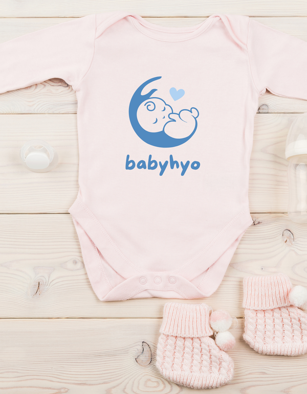 Babyhyo™ Long Sleeve Baby Bodysuit – Soft Cotton Newborn Onesie for Everyday Comfort